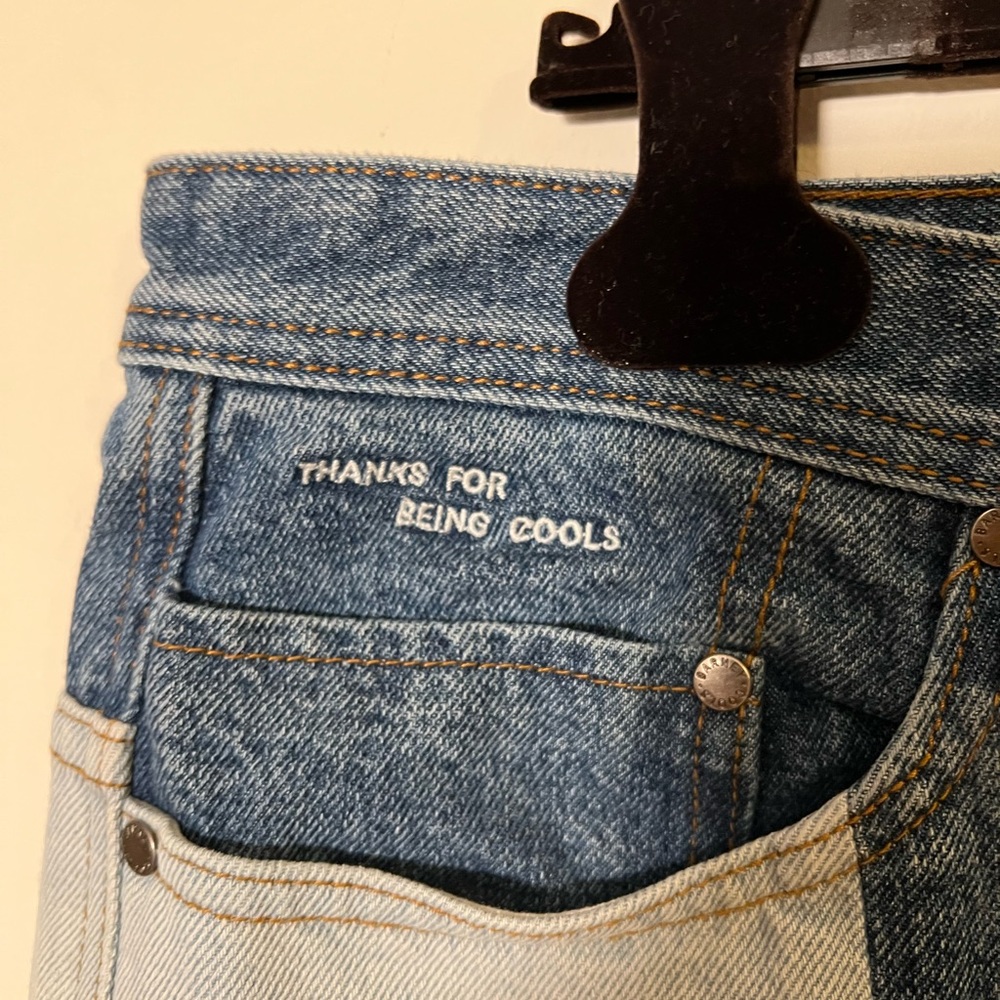 Barney Cools patchwork jeans - Picture 2 of 5